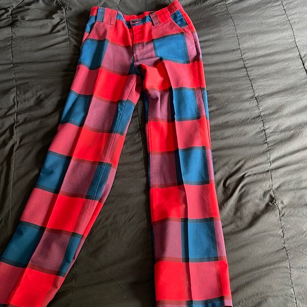 Farah vintage ‘70s plaid flare pants